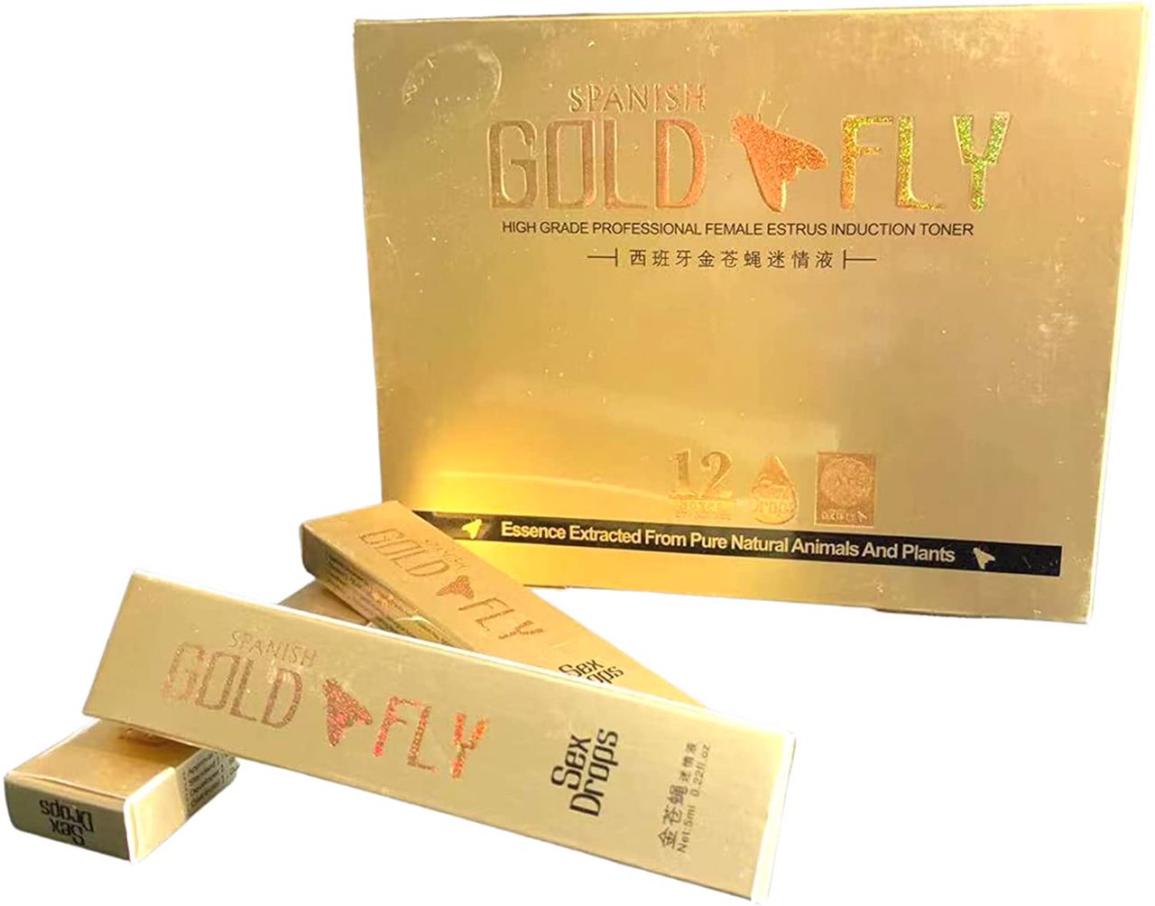 Spanish Gold Fly - 5ml × 12 (VAS DAY PROMO) in Accra Metropolitan